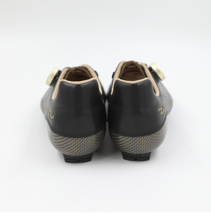 Zuatu Z001 PRO - Black/Black - Gold Dial - Cycling Shoe