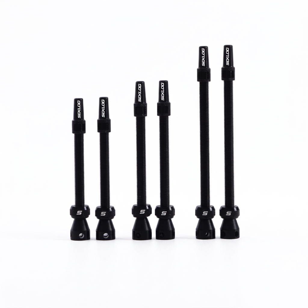 Sokudo Tubeless Valves - Black