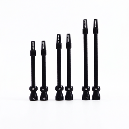 Sokudo Tubeless Valves - Black