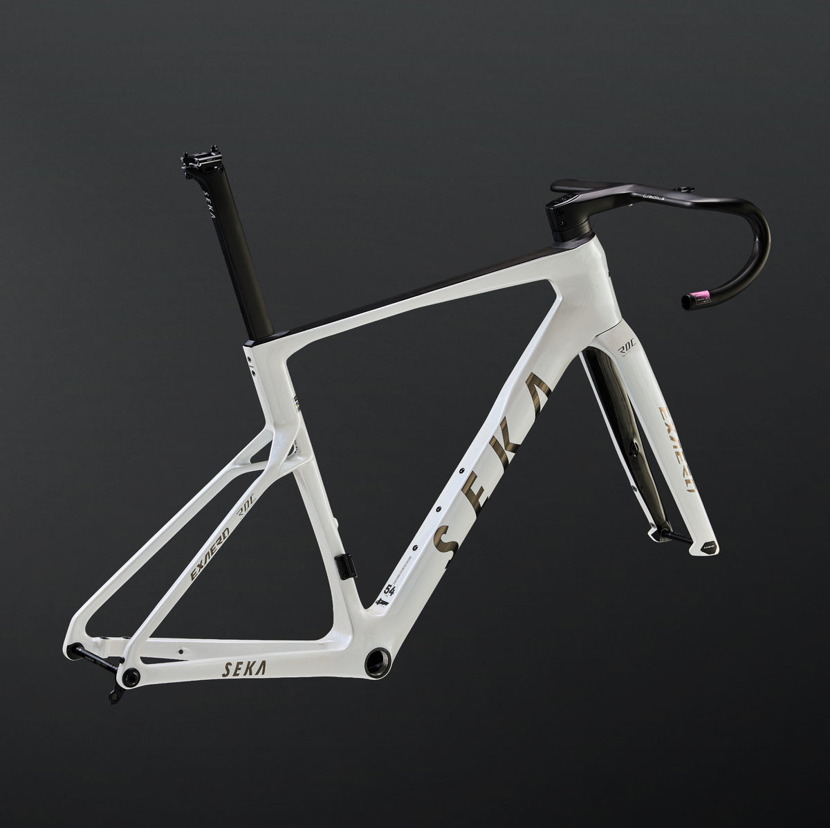 Seka ExAero RDC Frameset - Marble White
