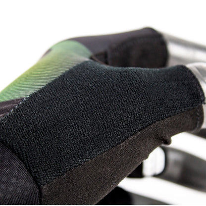 Prologo SHORT FINGERS Gloves - BLK/GREEN FADED