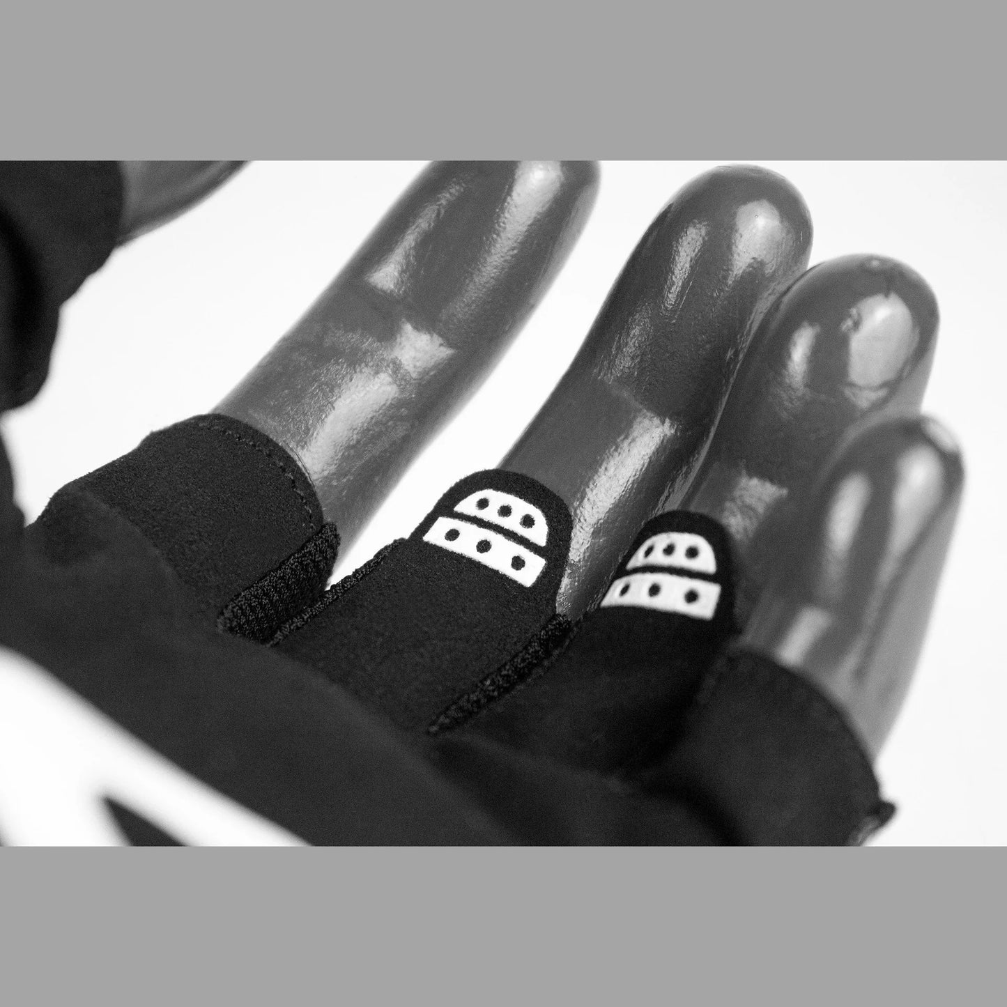 Prologo SHORT FINGERS Gloves - BLK/GREEN FADED
