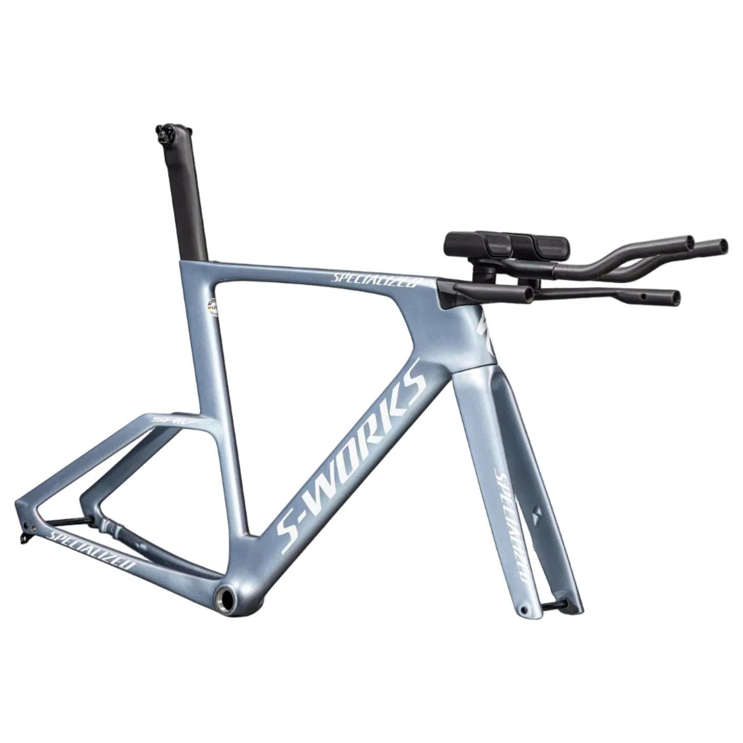 Specialized S-Works Shiv TT Module - Gloss Glacial Metallic / Red To Gold Pearl Edge Fade / Metallic White Silver