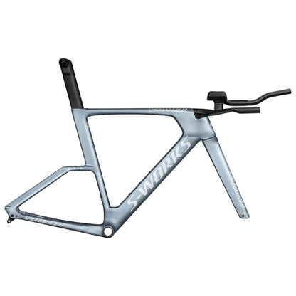 Specialized S-Works Shiv TT Module - Gloss Glacial Metallic / Red To Gold Pearl Edge Fade / Metallic White Silver
