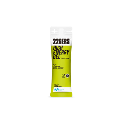 226ERS HIGH ENERGY GEL 76g - Energy Gel - Lime (160mg Caffeine)