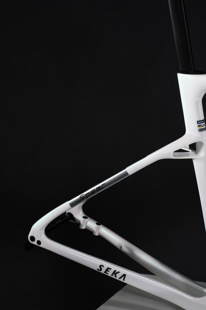 Seka Bikes - Spear - Opal White Frameset