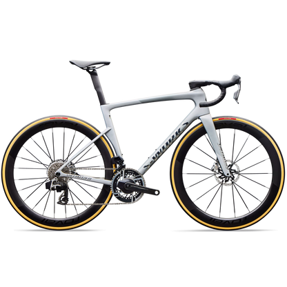 Specialized Tarmac SL9 S-Works - Sram Red AXS - Satin Silver Dust - Size 49