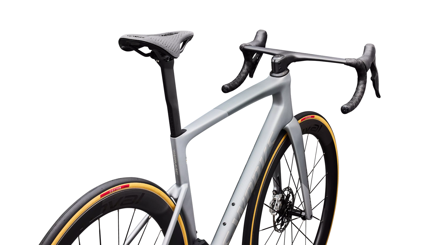 Specialized Tarmac SL9 S-Works - Sram Red AXS - Satin Silver Dust - Size 49