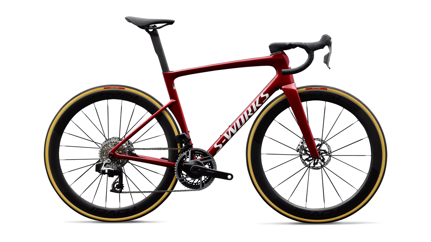 Specialized Tarmac SL9 S-Works - Sram Red Axs - Gloss Ruby Metallic - Size 54