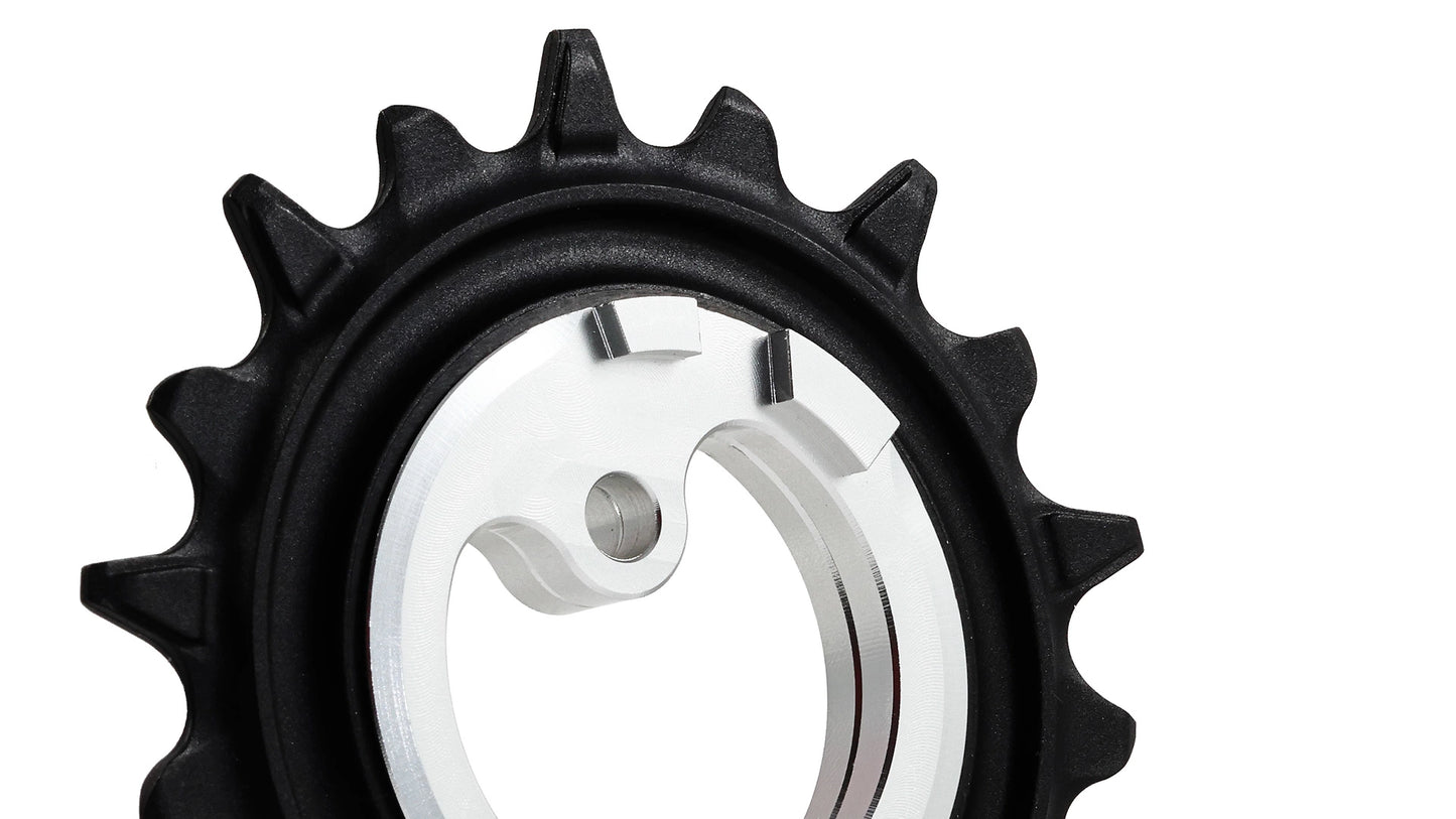 TriPeak Asymmetric Oversize Pulley Wheel - Shimano XT/GRX - 12s - Black