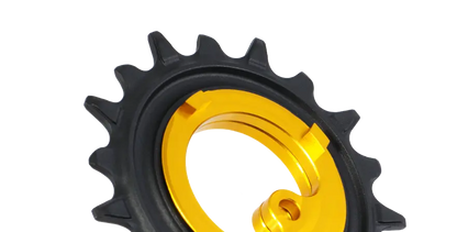 TriPeak Asymmetric Oversize Pulley Wheel - XPLR Red/Force/Rival E1 - Black