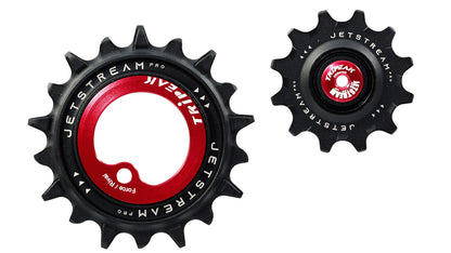 TriPeak Asymmetric Oversize Pulley Wheel - AXS Force/Rival - Silver