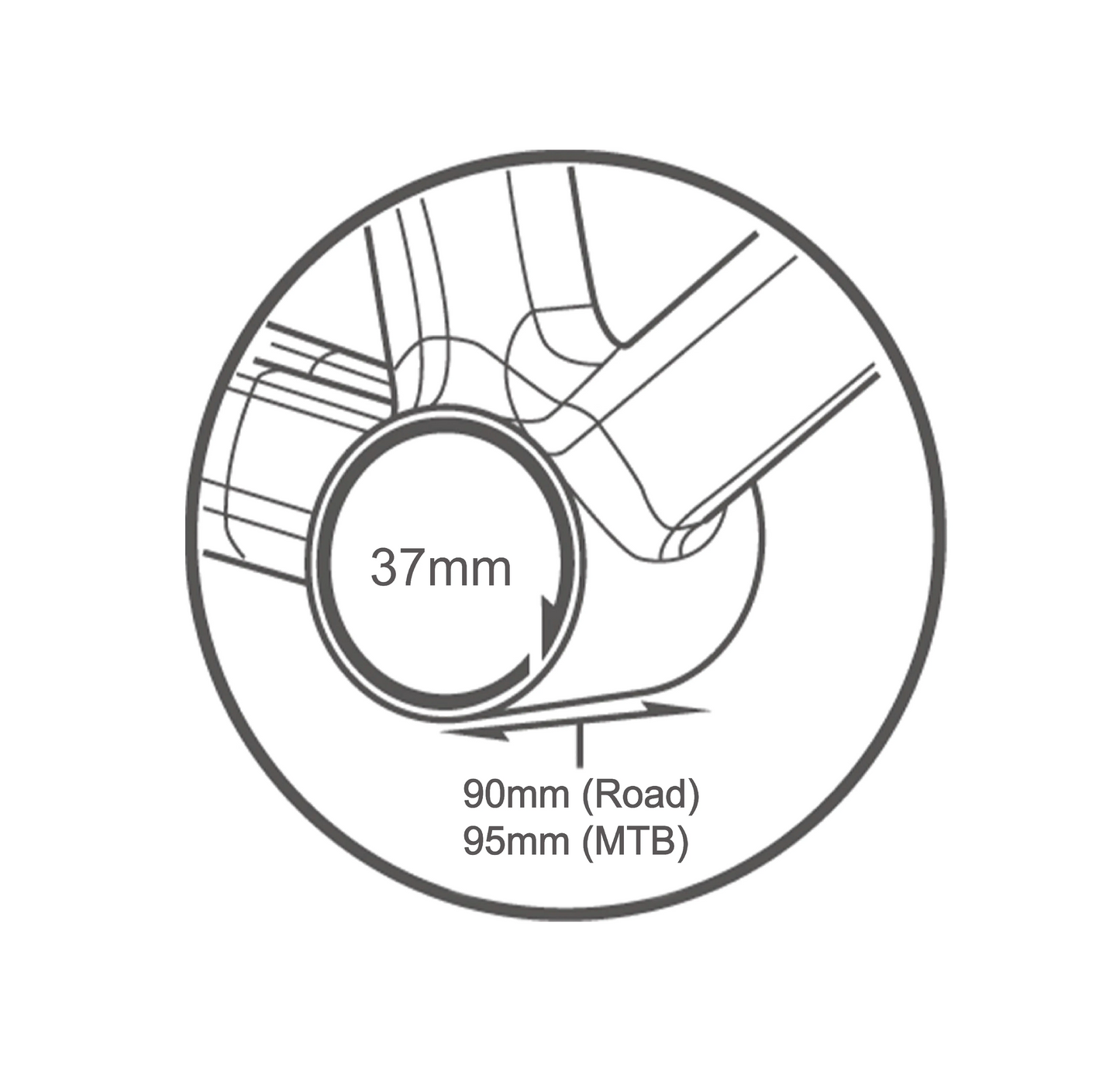 TriPeak BB90/95 HTII Bottom Bracket Road & MTB