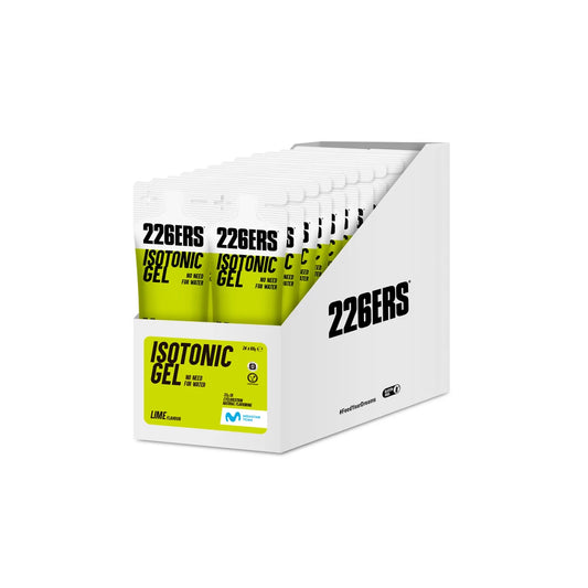 226ERS ISOTONIC GEL 68g - Isotonic Energy Gel - Lime - BOX 24un