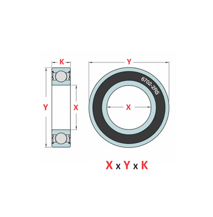 InG  BEARING B3 BEARING 6000-2RS