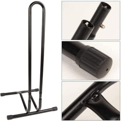 Bike Stand Alloy Black Color