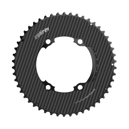 Cybrei Metarbon Aero Carbon Fiber Chainring BCD 110x4 - Outer - 54T (38)