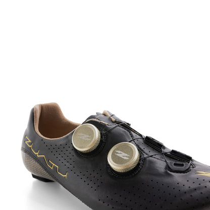 Zuatu Z001 PRO - Black/Black - Gold Dial - Cycling Shoe