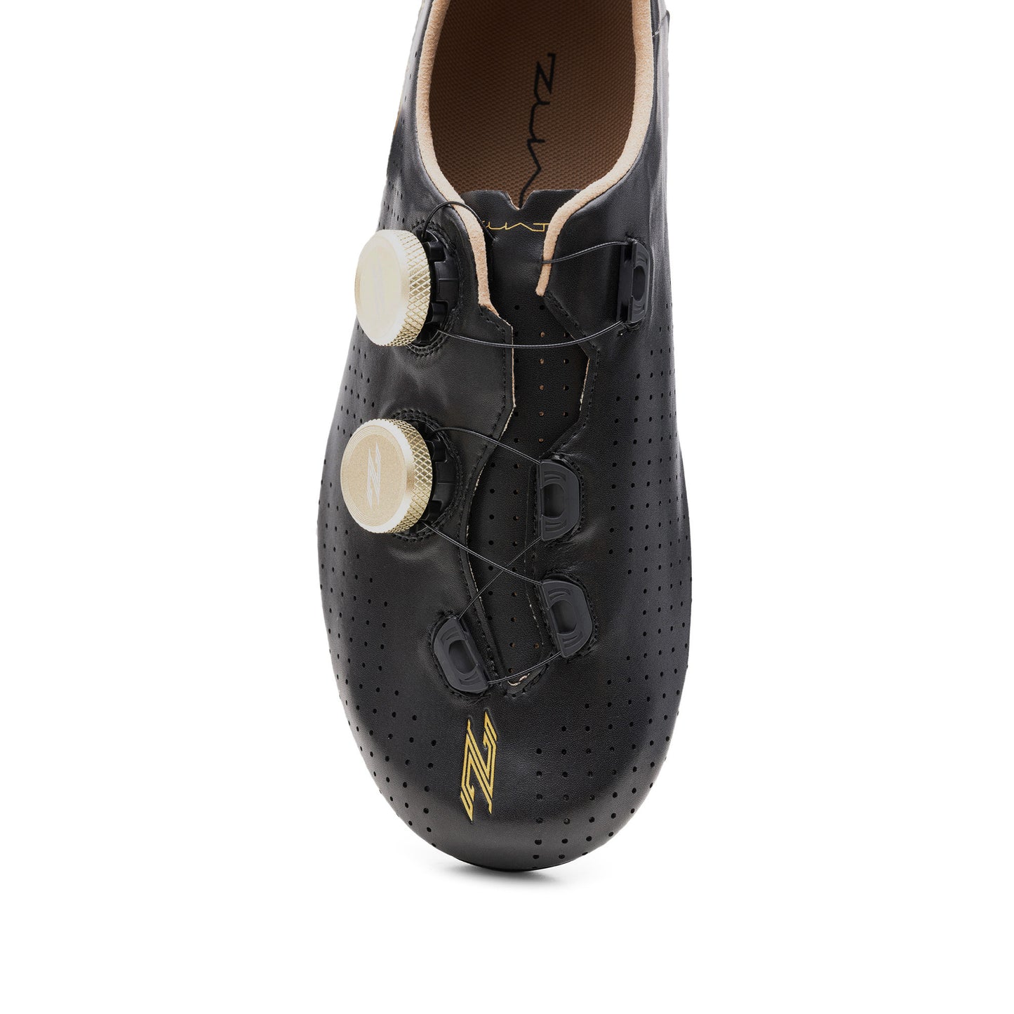 Zuatu Z001 PRO - Black/Black - Gold Dial - Cycling Shoe