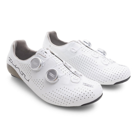 Zuatu Z001 PRO - White/White - Silver Dial - Cycling Shoe