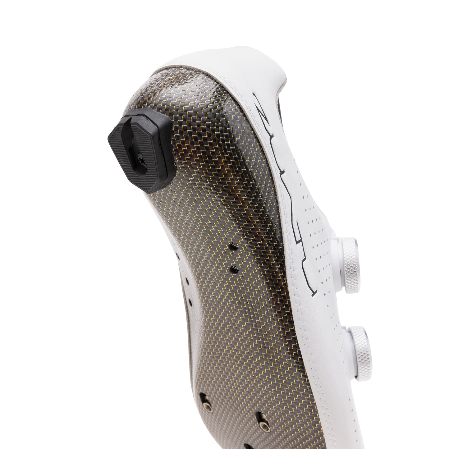 Zuatu Z001 PRO - White/White - Silver Dial - Cycling Shoe