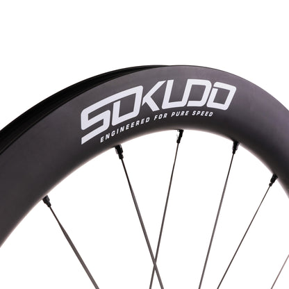 Sokudo Wheels 60 Carbon Wheelset - CeramicSpeed Bearings