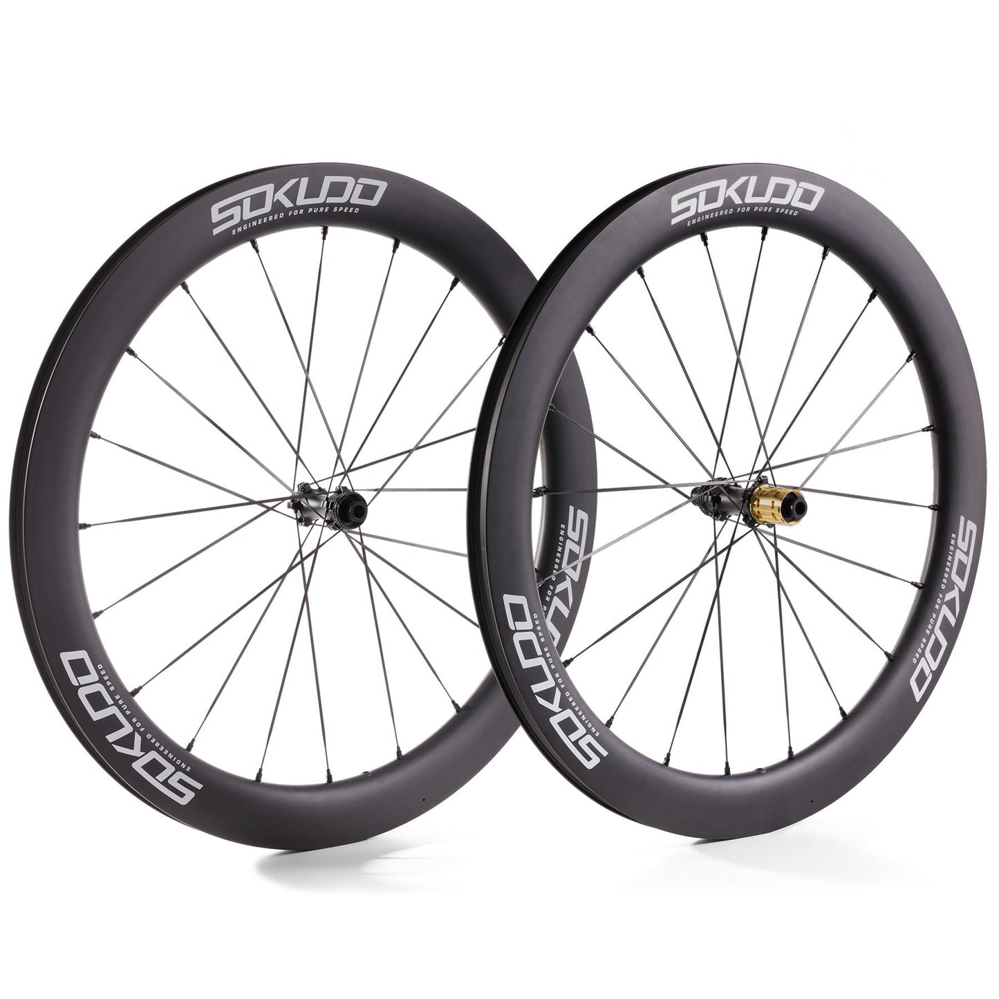 Sokudo Wheels 60 Carbon Wheelset - CeramicSpeed Bearings