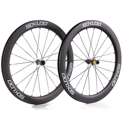 Sokudo Wheels 60 Carbon Wheelset - CeramicSpeed Bearings