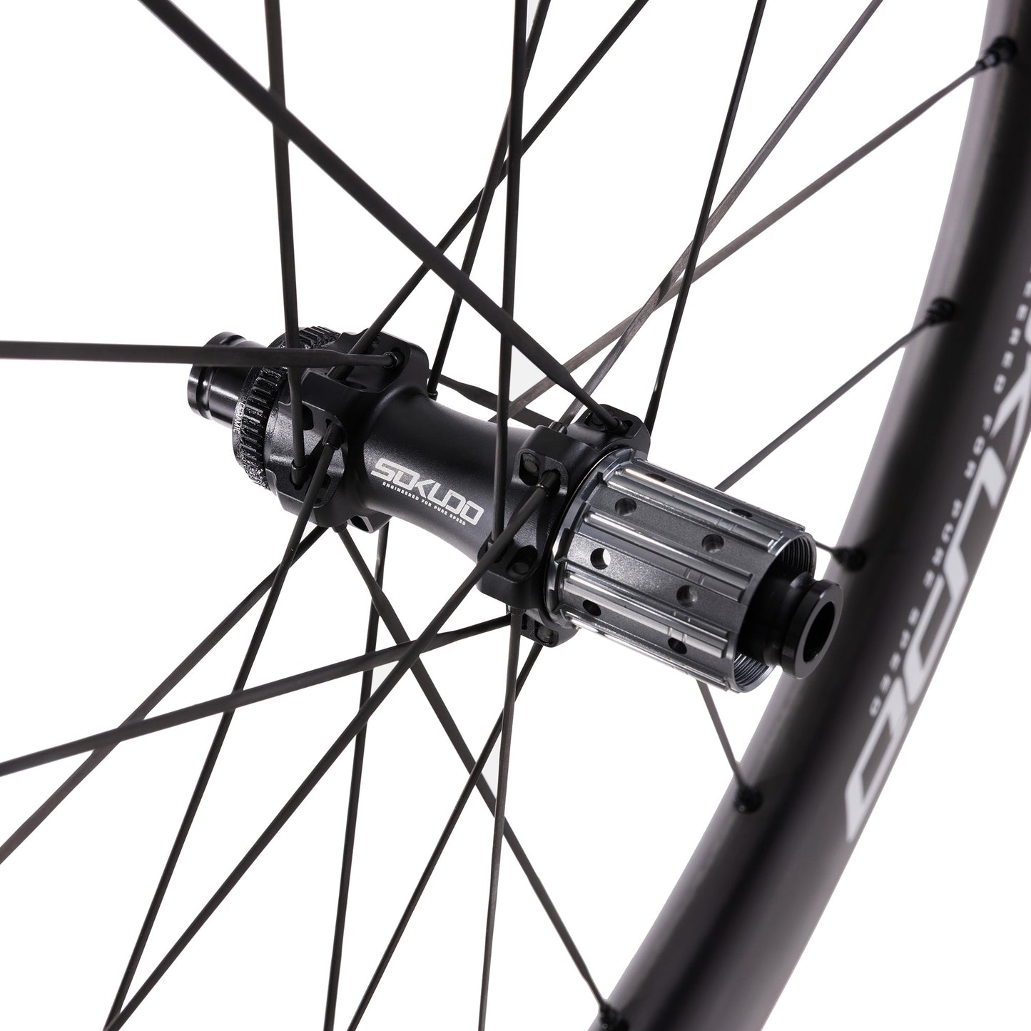 Sokudo Wheels 50CS Carbon Wheelset - CeramicSpeed Bearings