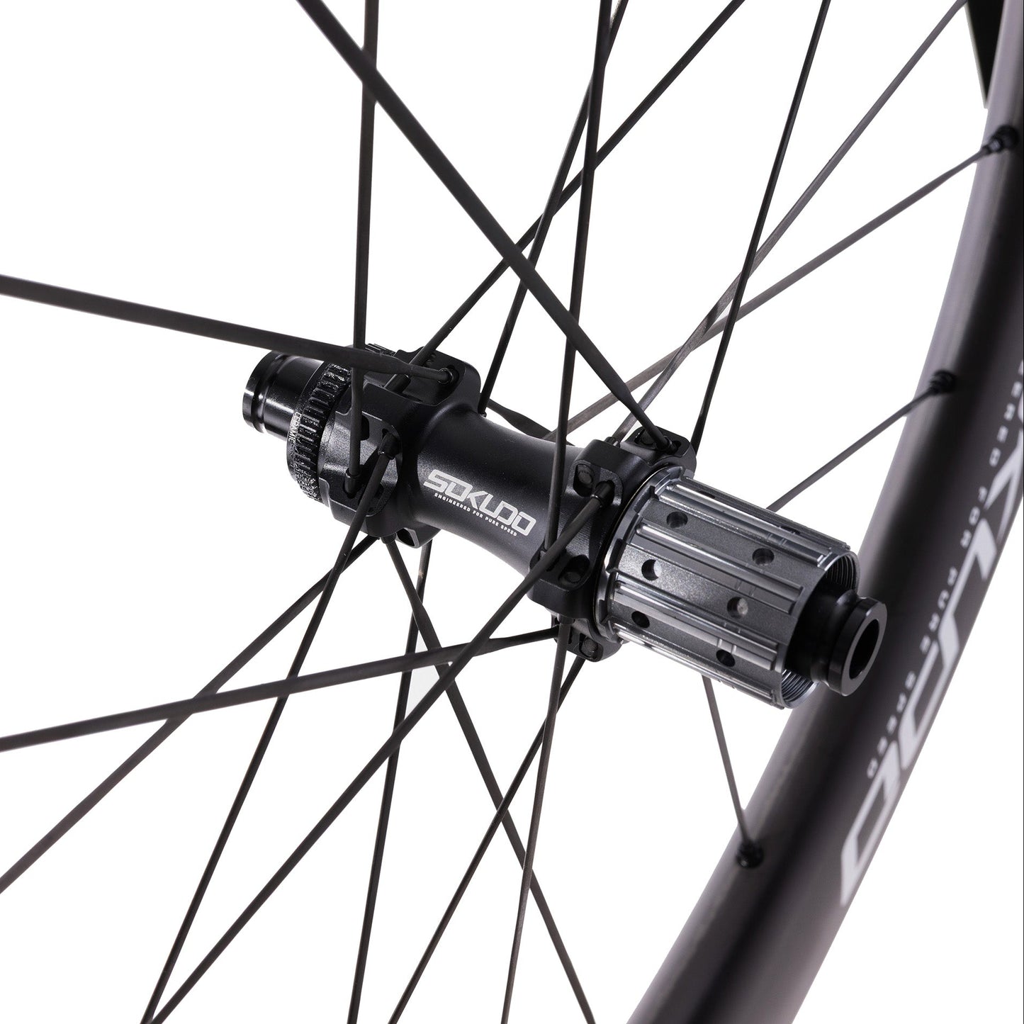 Sokudo Wheels 80 Carbon Wheelset - CeramicSpeed Bearings