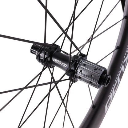 Sokudo Wheels 80 Carbon Wheelset - CeramicSpeed Bearings