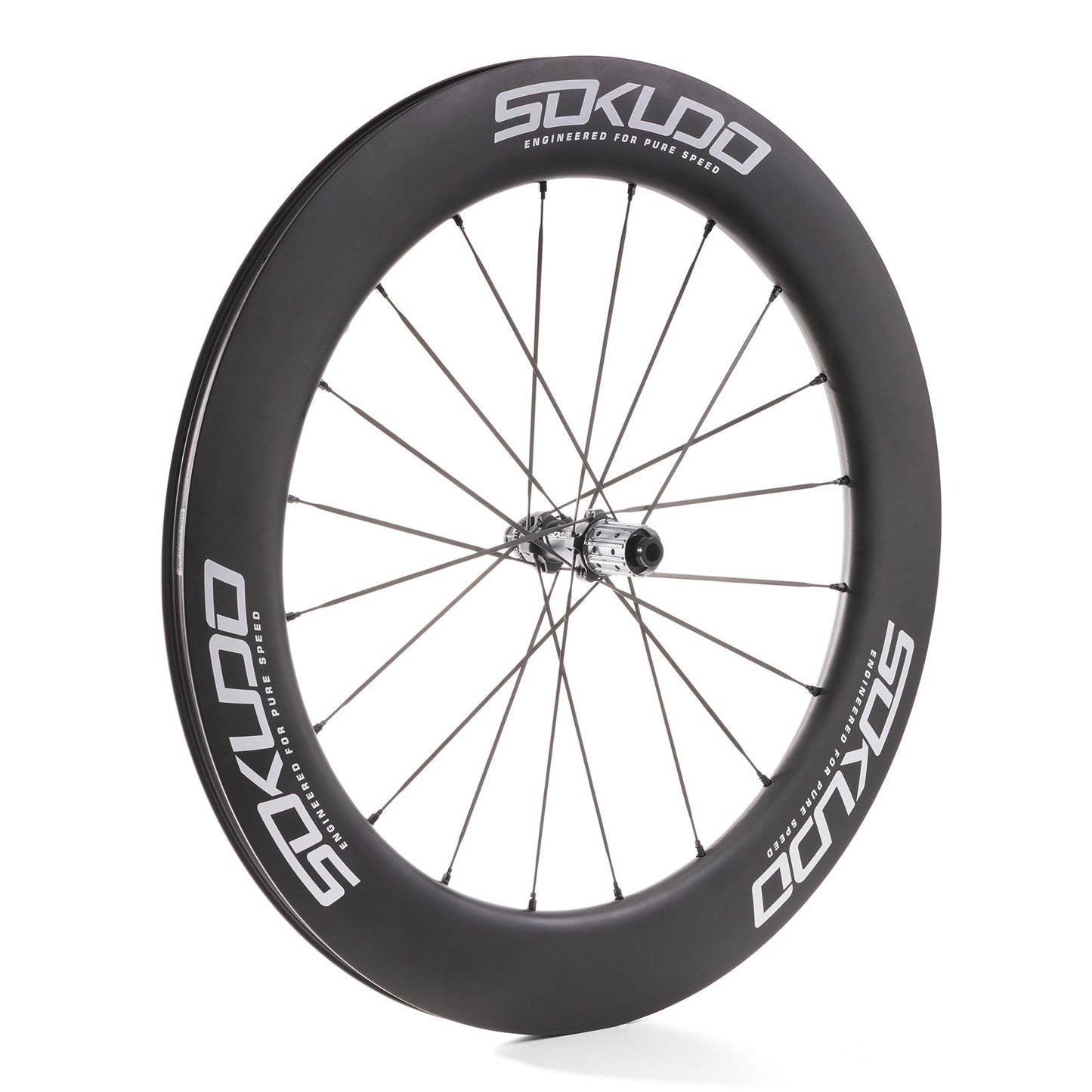 Sokudo Wheels 80 Carbon Wheelset - CeramicSpeed Bearings