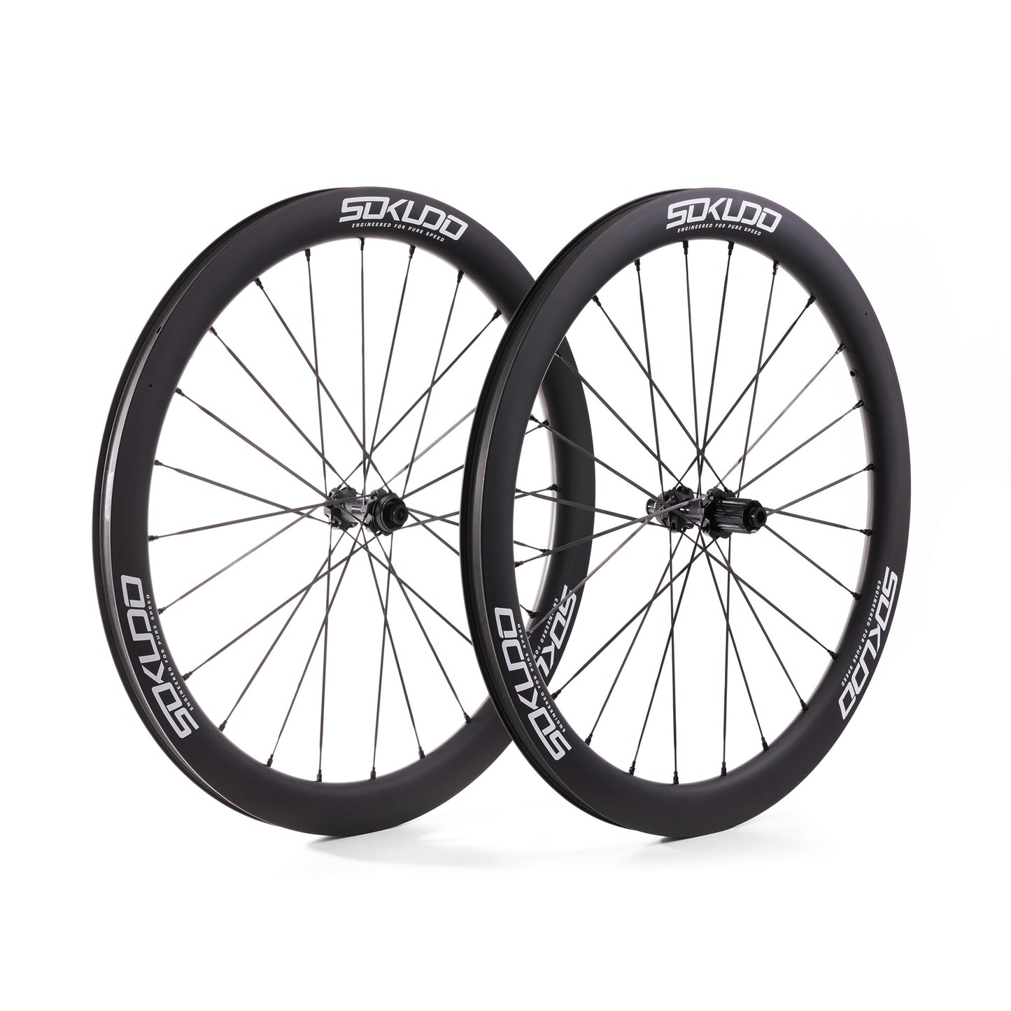 Sokudo Wheels 50CS Carbon Wheelset - CeramicSpeed Bearings