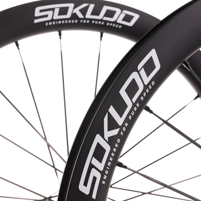 Sokudo Wheels 50R Carbon Wheelset - DT Swiss 180 Hubs