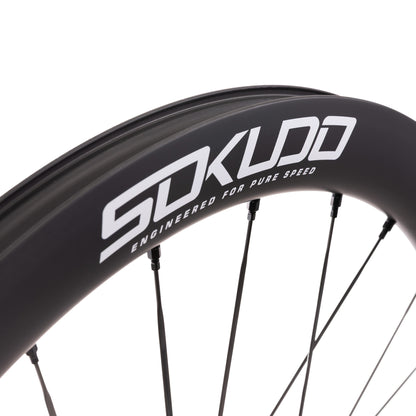 Sokudo Wheels 50CS Carbon Wheelset - CeramicSpeed Bearings