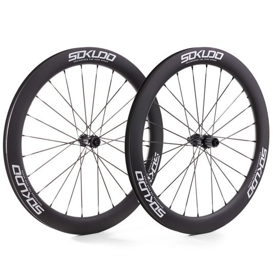 Sokudo Wheels 60R Carbon Wheelset - DT Swiss 180 Hubs