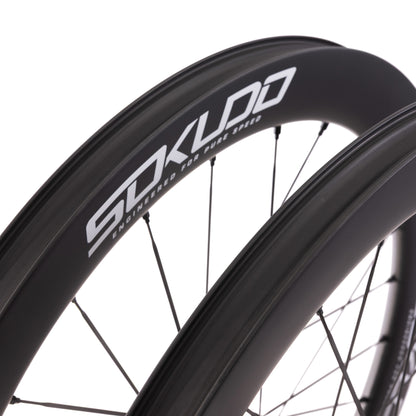 Sokudo Wheels 60R Carbon Wheelset - DT Swiss 180 Hubs
