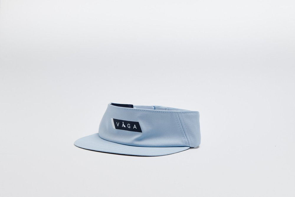 Team Vaga Feather Racing Visor Pastel Blue / Navy Blue