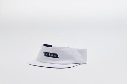 Team Vaga Feather Racing Visor White / Navy Blue