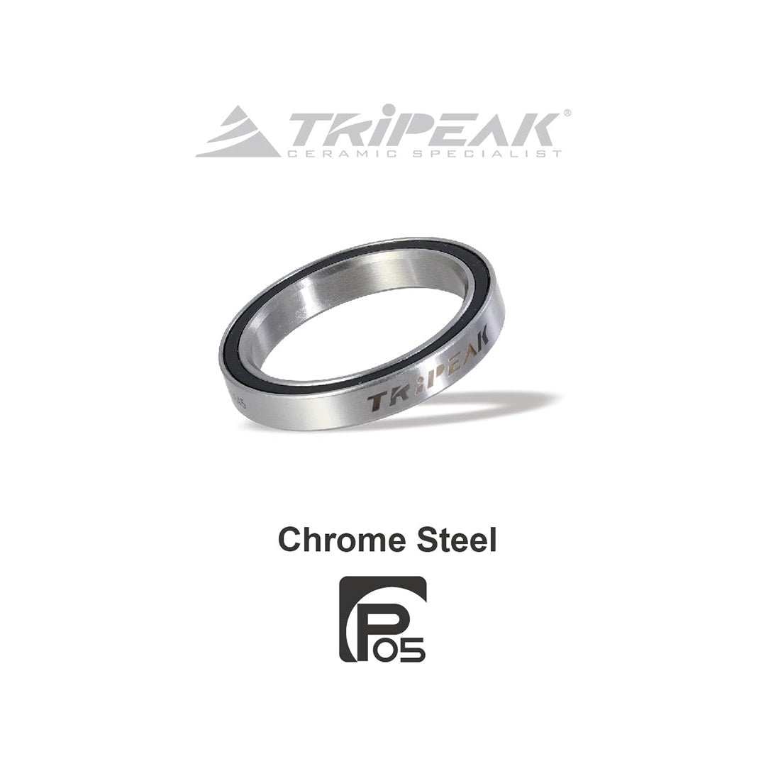 TriPeak Headset Bearing (OD:52xID:40xH:6.5 xA:45°/45°) - Foil