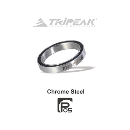 TriPeak Headset Bearing (OD:52xID:40xH:6.5 xA:45°/45°) - Foil