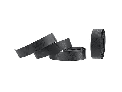 Ciclovation Leather Touch Bar Tape Minimalism TOPO Jet Black