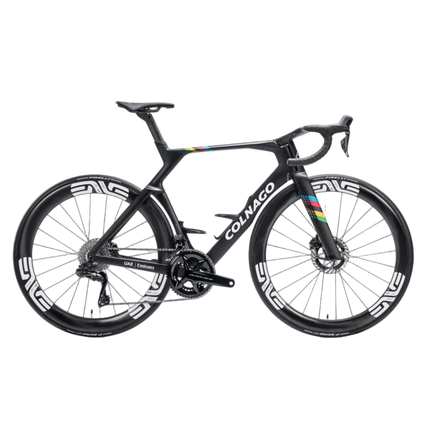 Colnago Y1Rs Dura Ace Di2 SES 4.5 Wheels Road Bike - Black World Champion