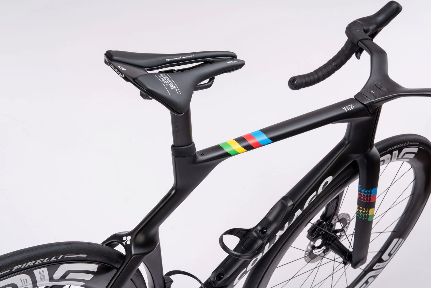 Colnago Y1Rs Dura Ace Di2 SES 4.5 Wheels Road Bike - Black World Champion