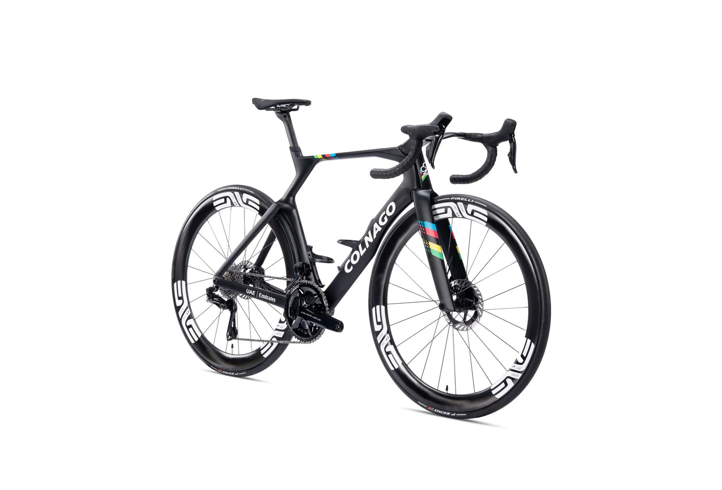 Colnago Y1Rs Dura Ace Di2 SES 4.5 Wheels Road Bike - Black World Champion