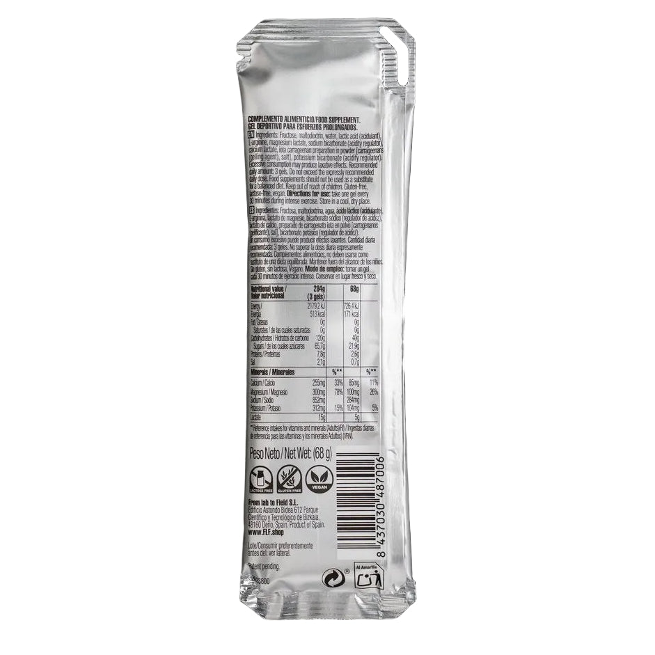 From Lab To Field - ExoLactate Gel (40g Carbs & 5g Lactate) 68g