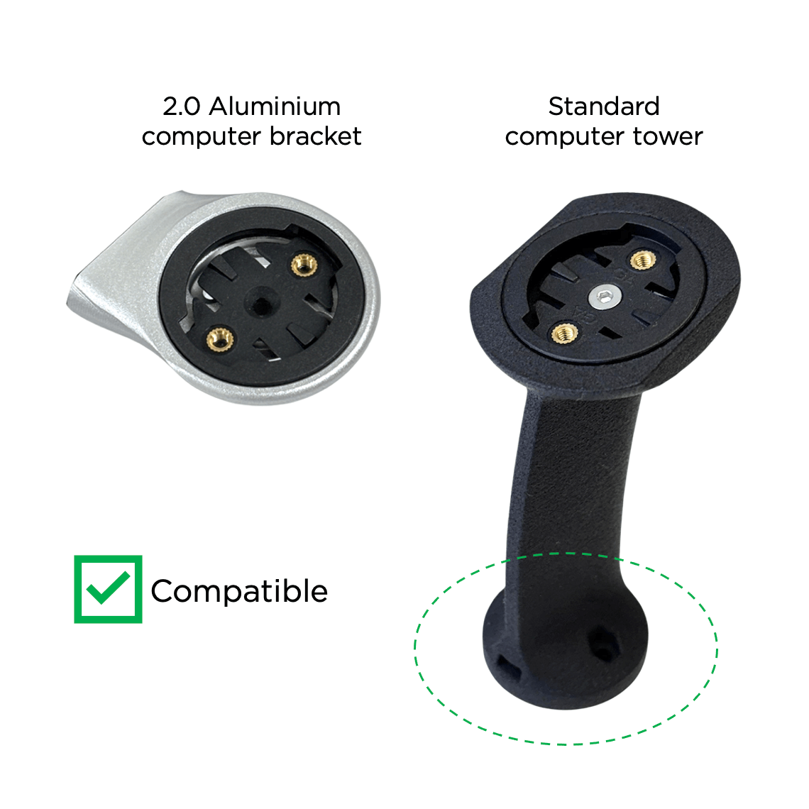 FastTT front Light Bracket Kit - Standard Wahoo