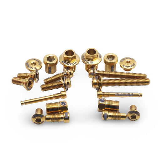 Framesandgear Titanium Bolt Kit for Shimano Dura Ace R9270
