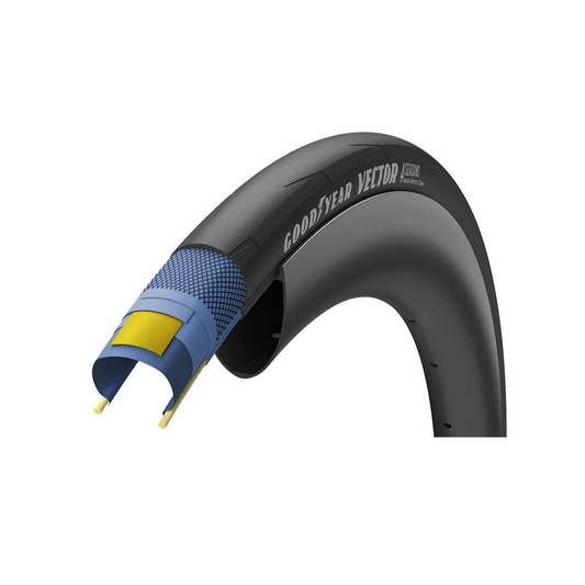 GoodYear Vector 4Seasons Tubeless Tire Complete 700x28 / 28-622 Blk