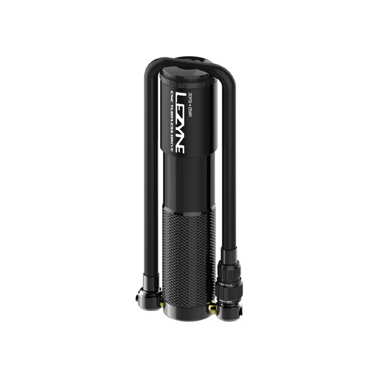 Lezyne HP CNC Tubless Drive Hand Pump High Volume Black 30 PSI